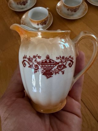 Vajilla juego de Porcelana. Antigüo