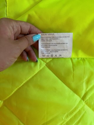 Chaqueta de trabajo fluorescente