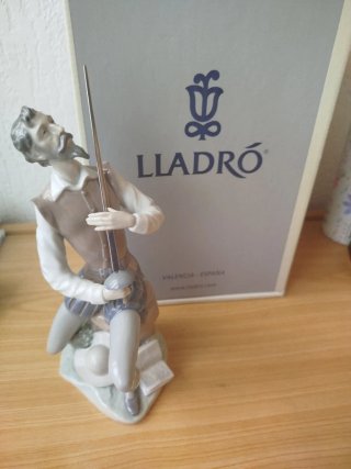 Figura Lladró Don Quijote Porcelana