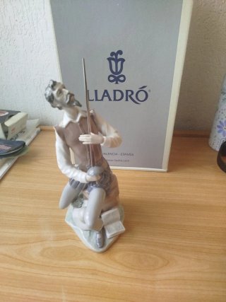 Figura Lladró Don Quijote Porcelana