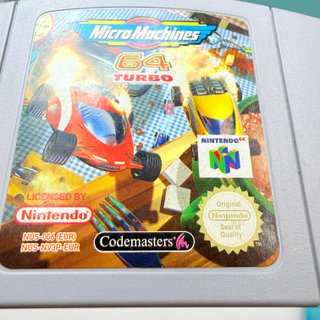 Micro Machine 64 Turbo Nintendo N64 Cartuccia