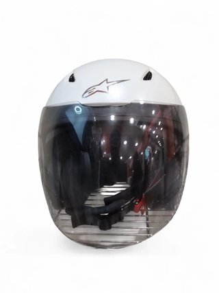 CASCO ALPINESTARS A-HEAD NOVUS AST-01 BLANCO TS