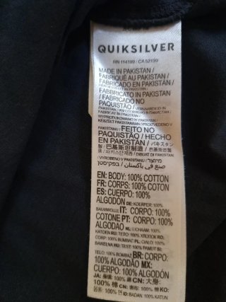 Lote 3 Camisetas Jordan y Quiksilver 10-12 años