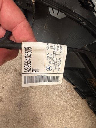 Parachoques Delantero Mercedes EQE V295 Completo