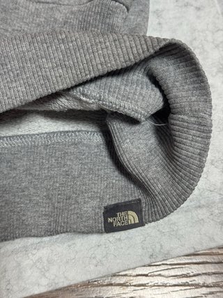 Sudadera The North Face S bordada gris y azul