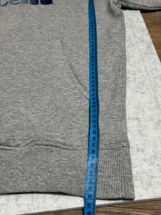 Sudadera The North Face S bordada gris y azul