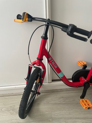 Bicicleta infantil Btwin 14 2 en 1. Discover 500.