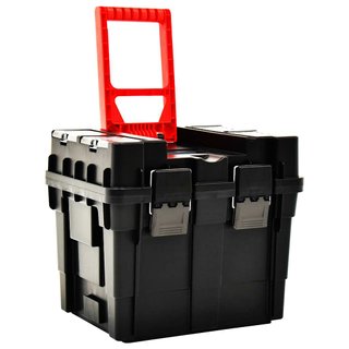 Carro Caja de herramientas portátil 45x36x90 cm