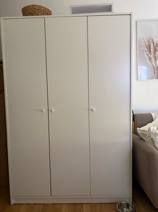 Armario 3 puertas blanco