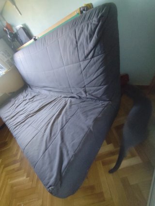 URGE !! Sofá Cama Click Clack Ikea Gris