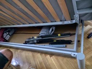 URGE !! Sofá Cama Click Clack Ikea Gris