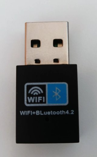 Adaptador USB WiFi + Bluetooth 4.2