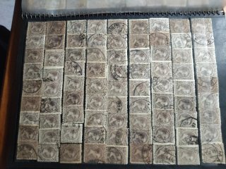 Clasificador de sellos 1953 sellos usados