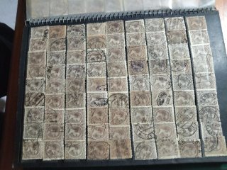 Clasificador de sellos 1953 sellos usados
