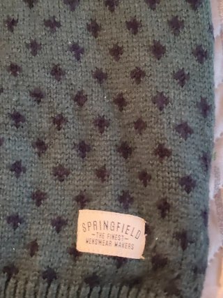 Jersey verde con estampado