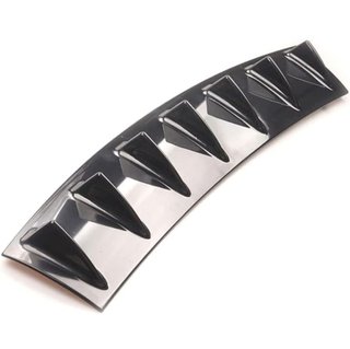 Difusor Parachoques Trasero Universal Negro