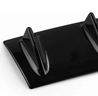 Difusor Parachoques Trasero Universal Negro