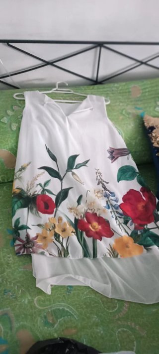 Camiseta Verano Vestir Estampado Floral