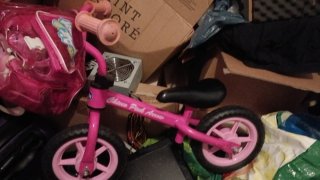 Bici de equilibrio rosa Chicco