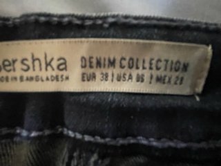 Pantalón vaquero desgastado chica T-M