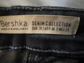 Pantalón vaquero desgastado chica T-M