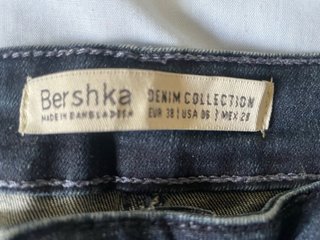 Pantalón vaquero desgastado chica T-M