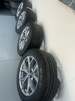 Llantas BMW 19 Originales + neumaticos Pirelli 80%