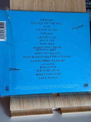 Lote 3 CDs Ed Sheeran Japon y Limitados