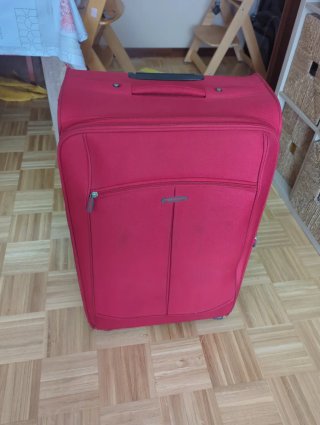 Maleta grande roja