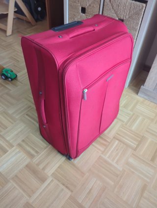Maleta grande roja