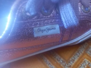 Scarpe Pepe Jeans rosa glitterate