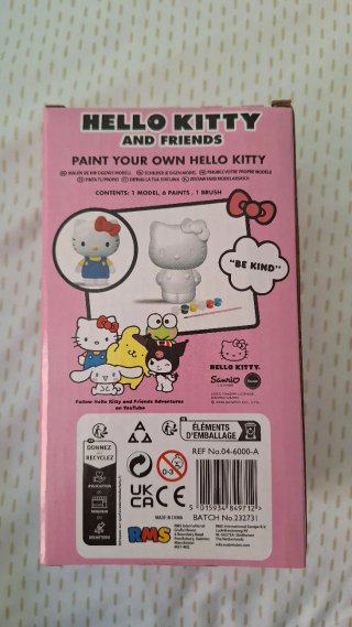 Kit Hello Kitty para pintar sin abrir