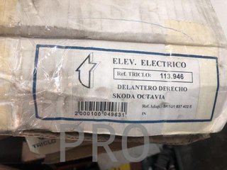 Elevalunas skoda octavia derecho nuevo