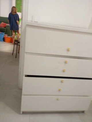 Cajonera Ikea Malm Blanca 80x100x48