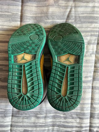 Nike Air Jordan Verde Amarillo