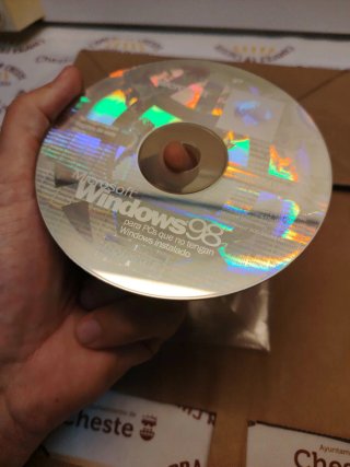 CD Windows 98 2ª Edición Original Microsoft.