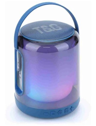 Altavoz Bluetooth T&G TG376 RGB Negro