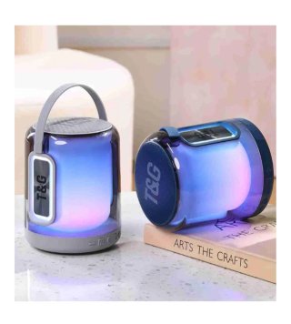 Altavoz Bluetooth T&G TG376 RGB Negro