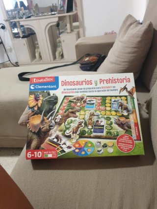 Juego de mesa Clementoni Dinosaurios y Prehistoria