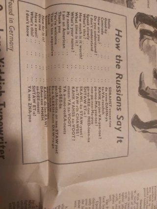 Periódico The Stars and Stripes Mayo 1945