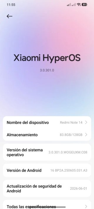 Xiaomi Redmi Note 14 128GB