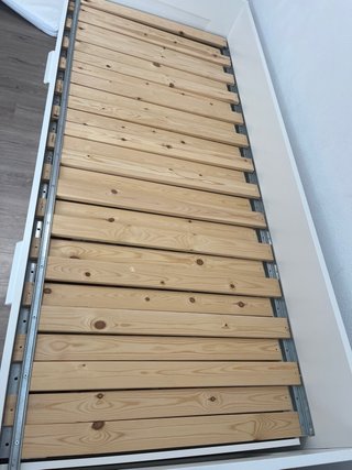 Diván blanco con cajones Ikea
