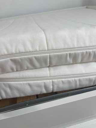 Diván blanco con cajones Ikea