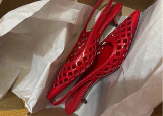 Zapatos Mango Rojos Talla 38