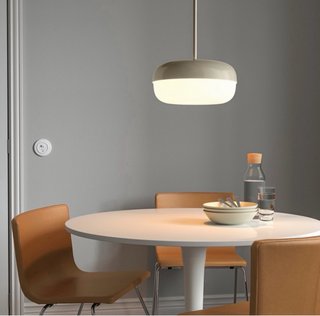 Lámpara Colgante Ikea Blasverk Nueva Beige/Blanco