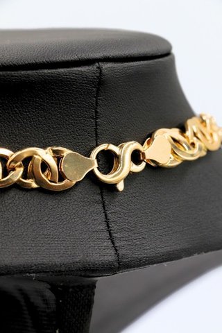 CADENA CARTIER MEDUSA ONIX Y CIRCONITAS