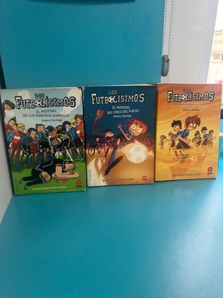 Pack de 3 libros los futblisimos