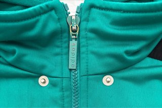 Chaqueta Adidas Retro Turquesa Negra