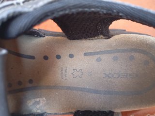 Sandalias Geox Hombre Talla 38 Negras