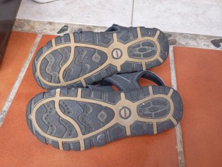 Sandalias Geox Hombre Talla 38 Negras
